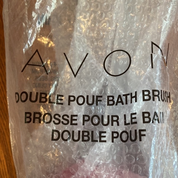 🌸NIP AVON Double Pouf Bath Brush - Picture 5 of 10